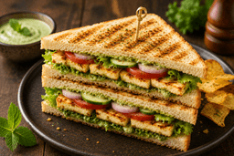 Paneer Club Sandwich